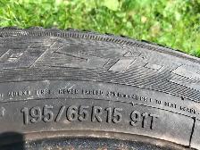 2x pneus d’hiver Toyo Observe GSi-5❄ 195/65R15 winter tires - Photo 2