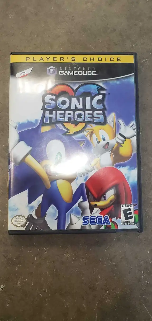 Nintendo Sonic Heroes Nintendo GameCube