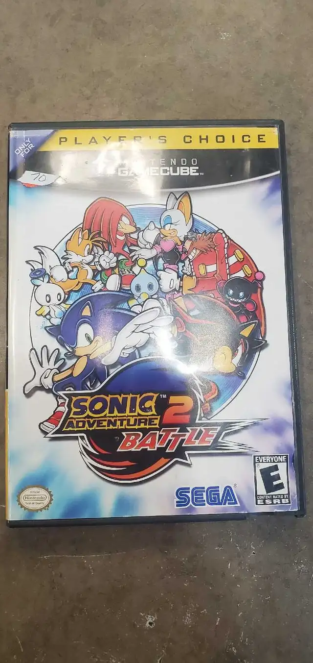 SEGA Sonic Adventure 2 Battle Nintendo GameCube