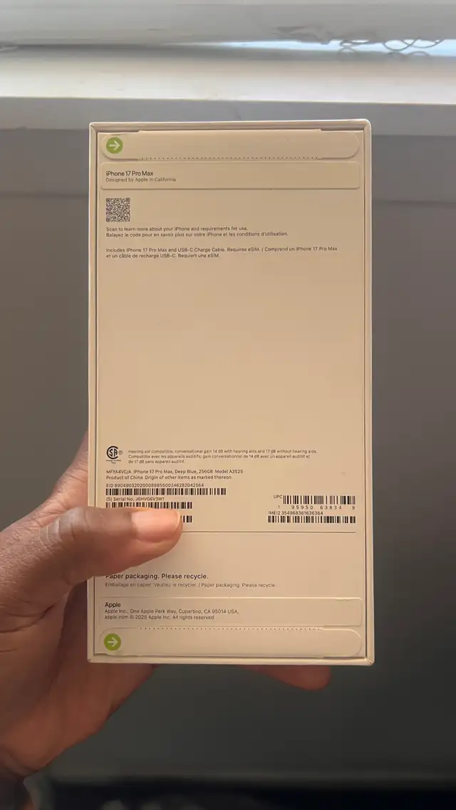 iPhone 17 pro max