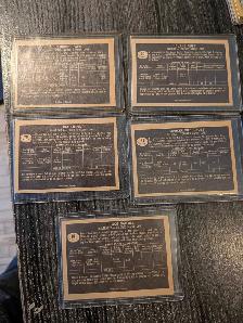 lot of 10 1967/68 Topps Maple Leafs Bower, Gamble, Pappin - Photo 4