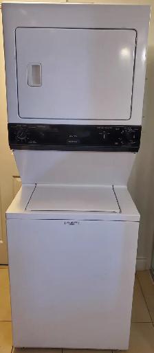 Frigidaire Stacked Washer Dryer-Quality Guaranteed