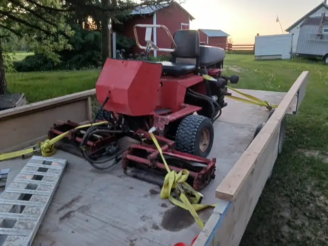 Jacobsen 6ft greens mower with 20hp Kohler motor