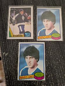 Opc rookie cards Damphouse & R.Vaive Maple Leafs '80, '87