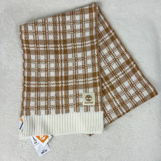 NEW! Timberland Plaid Knit Scarf
