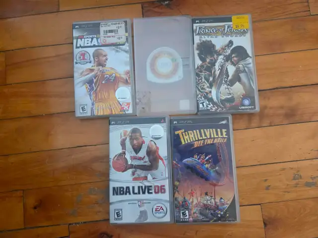 Lot 5 x Sony Playstation PSP Video Games
