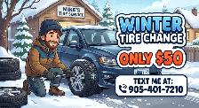 Winter Tire Change