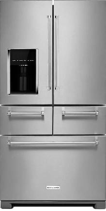 KitchenAid KRMF706ESS 36' French Door Refrigerator 25.8 cu. ft. - Photo 2