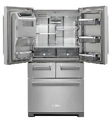 KitchenAid KRMF706ESS 36' French Door Refrigerator 25.8 cu. ft. - Photo 3