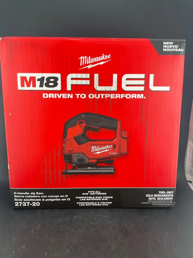 MILWAUKEE M18 D-HANDLE JIG SAW 2737-20