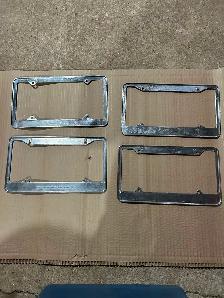 Vintage ford license plate holders - Photo 2