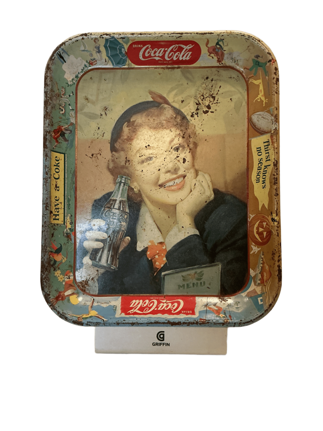 Griffin Coca-Cola Vintage Serving Tray