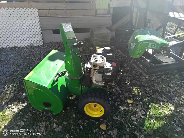 souffleuse John Deere