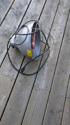 heat lamp and extra bulbs