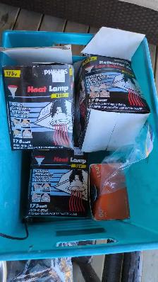 heat lamp and extra bulbs - Photo 2