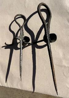2 Antique miner’s candlesticks - Photo 5
