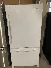 Réfrigérateur blanc 33'' congélateur en bas Whirlpool Gold