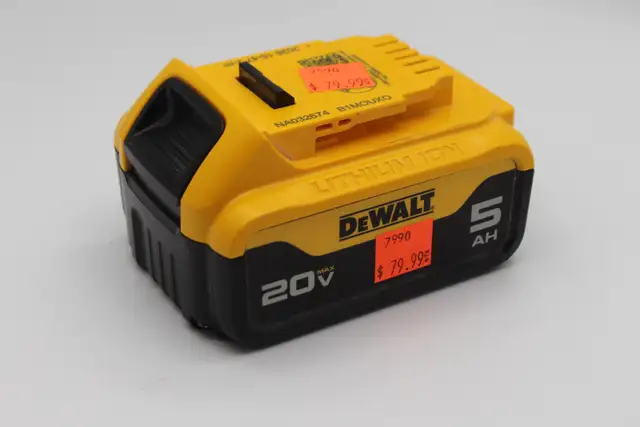 DeWalt (2026) 20V 5.0ah Battery (#7990)