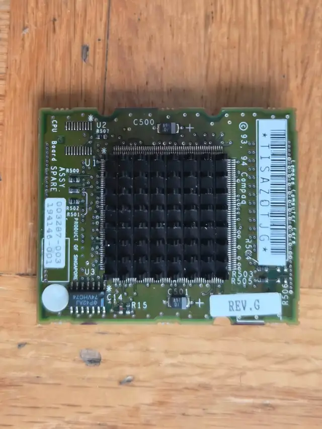 Vintage Compaq Intel 486DX2 50MHz Laptop CPU Processor