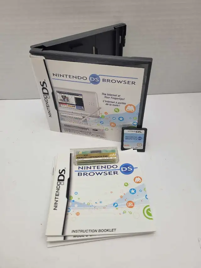 Nintendo DS Browser with Memory Expansion