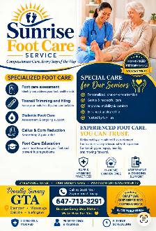 Foot Care Service - $50 - Nurse - Trimming - Filing - Callus - - Photo 2