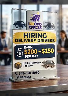 Hiring Delivery Driver
