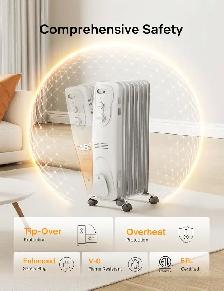 New Pelonis Oil Filled Radiator Heater For Sale - Photo 6