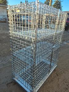 U-line Wired security cage - wire rack shelves