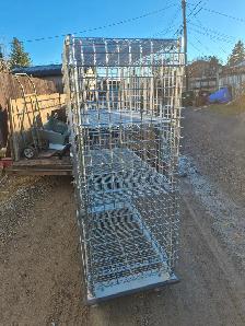 U-line Wired security cage - wire rack shelves - Photo 4