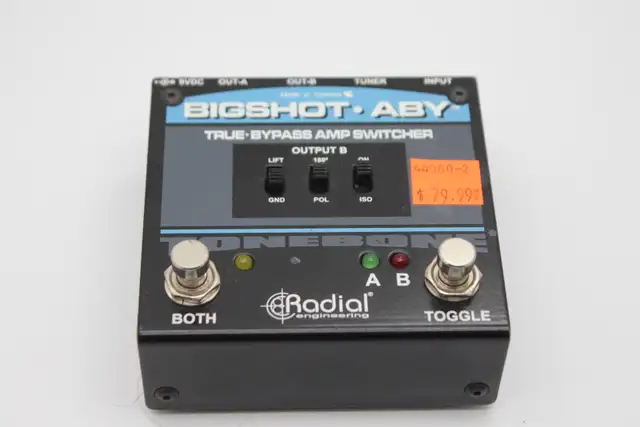 Radial BigShot ABY True Bypass Amp Switcher (#44060-2)