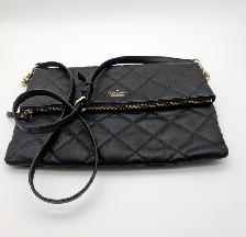 (B1592) Kate Spade Quilted Crossbody Clutch
