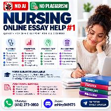 NURSING ONLINE ESSAY HELP, STATISTICS, PSYCHOLOGY, PHILOSOPHY #1