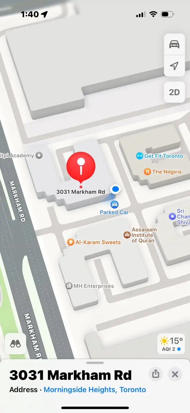 3031 Markham Rd. Store Front / Office Space for Rent