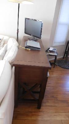 Coach Back Table and Stools - Photo 2