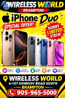 i phone duowireless world Call - 905-965-50004-107 kenndey r - Photo 2