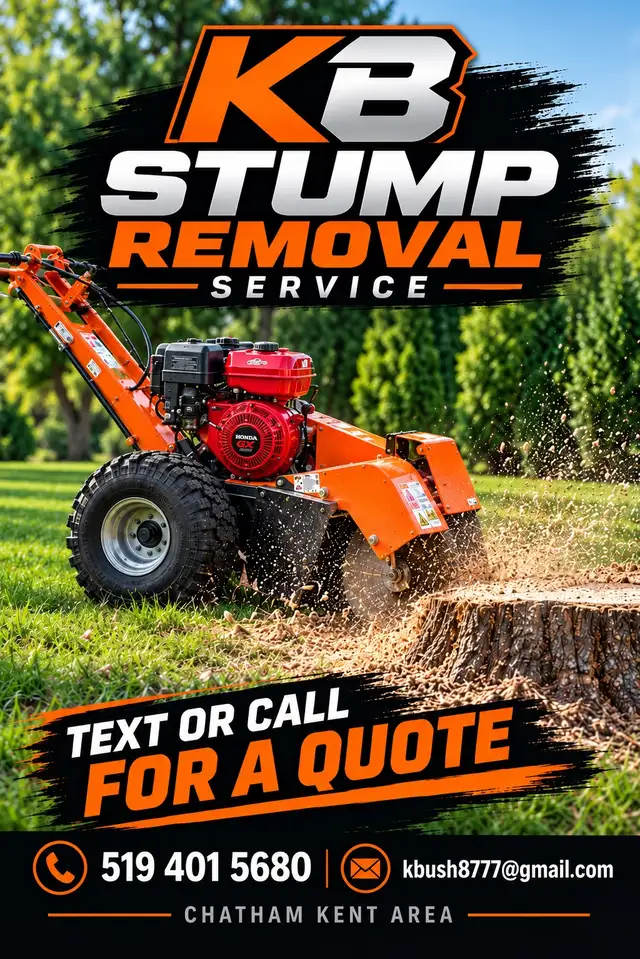 Stump Removal Service