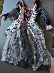 bat dress costume 5-6 years old