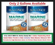 SEAL-ONCE Marine Ready Mix 2 GAL Penetrating Wood Sealer NATURAL