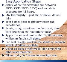 SEAL-ONCE Marine Ready Mix 2 GAL Penetrating Wood Sealer NATURAL - Photo 4