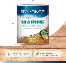 SEAL-ONCE Marine Ready Mix 2 GAL Penetrating Wood Sealer NATURAL - Photo 5