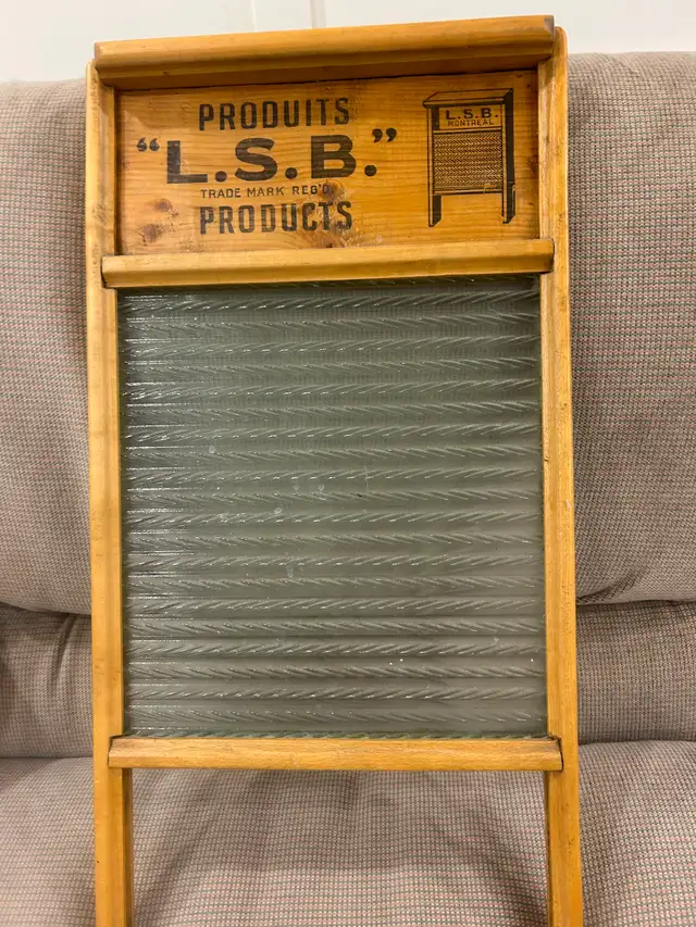 Wash board- original from 1950’s. Use as antique