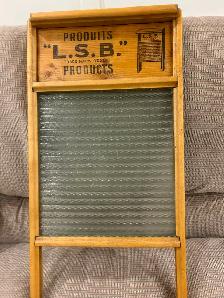 Wash board- original from 1950’s. Use as antique