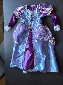 medieval dress costume 5-8 years old
