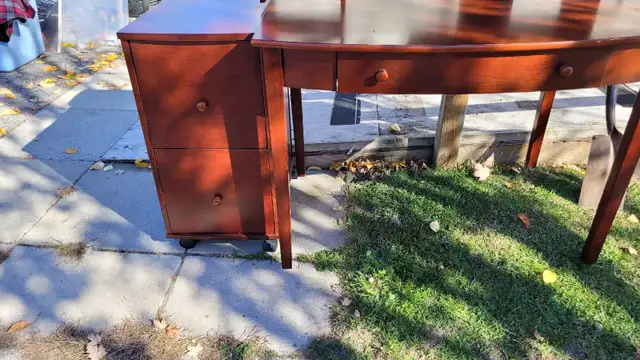 cherry office desk