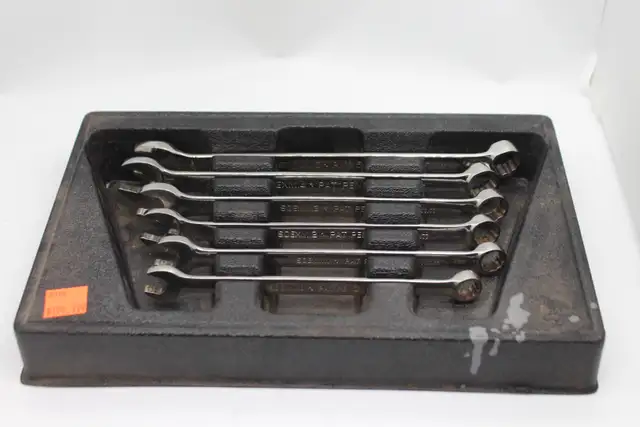 Snap-On 6 Piece Combination Wrench Set (10mm to 15mm) (#7994)