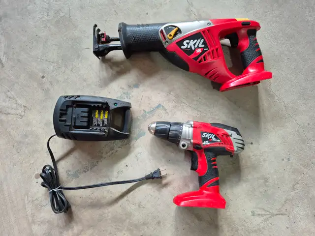 Set of Drill machine & Reciprocating saw