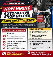 Automotive Shop Helper – Paid Training | Learn While You Earn - Photo 2