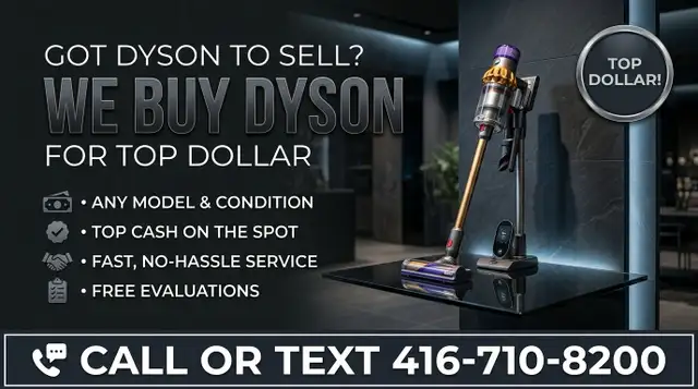 We’re Interested in Your Unused Dyson Technology