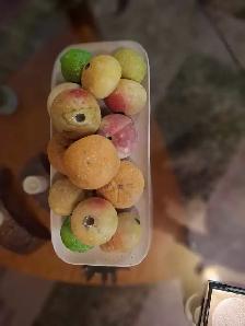 Genuine Italian Alabaster Fruit Bowl Set