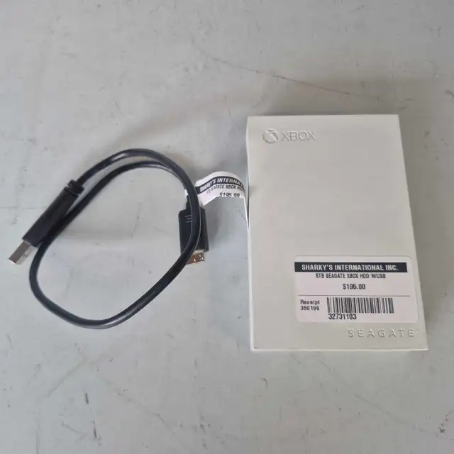 5TB Seagate Xbox HDD w/USB (32731103)